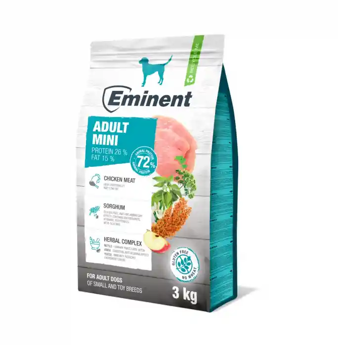 Livrare expres Hrana uscata pentru caini Eminent, Mini, Adult, 3kg