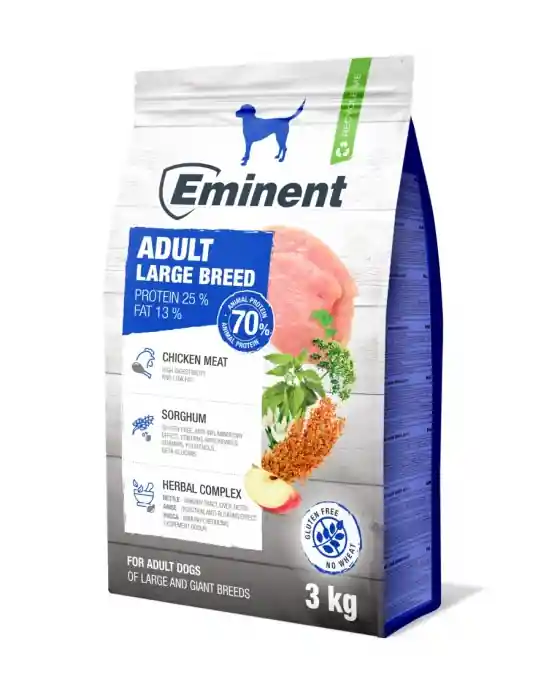 Bestseller Hrana uscata pentru caini Eminent, Adult Large breed, 3kg