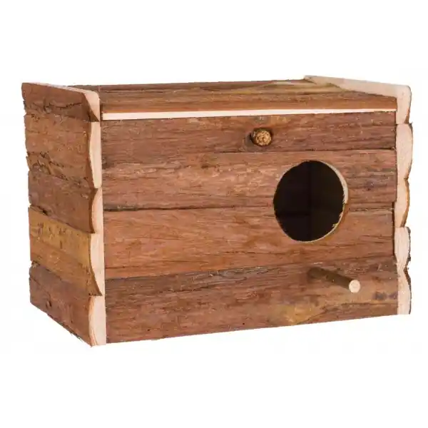 Ofertă de sezon Trixie Cuib Lemn Natural pentru Nimfe, 30x20x20cm