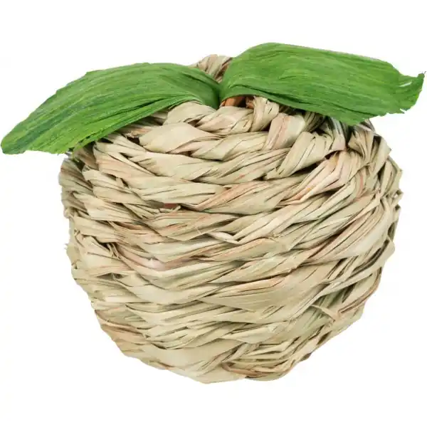 Chilipir Jucarie Minge din Iarba Impletita, 7cm