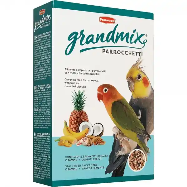 Ofertă de sezon Padovan GrandMix Nimfe si Agapornisi, 850g