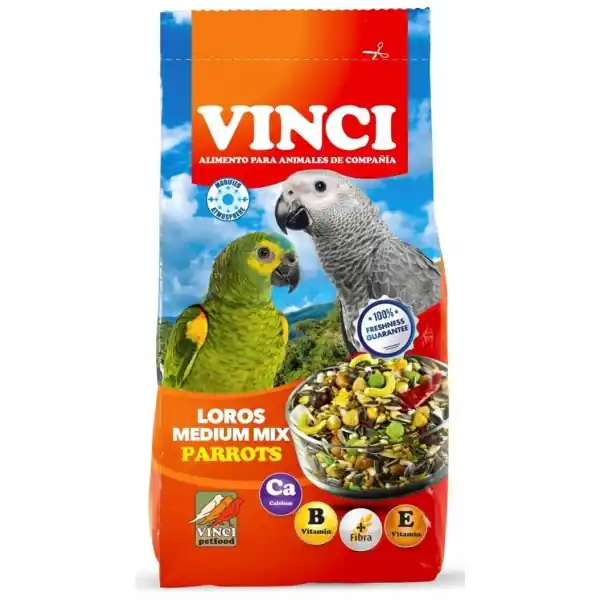 Vinci Loros Medium Parrots Mix Meniu Seminte, 1Kg Ofertă exclusivă