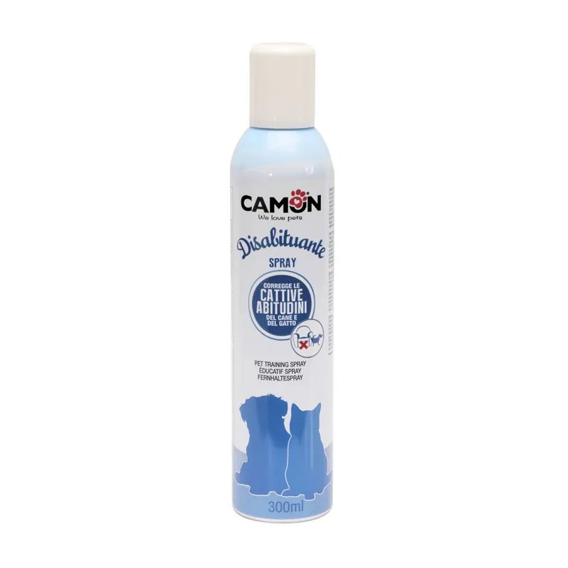 Noutate CAMON Spray Repelent pentru Interior, Educare Catei si Pisici, 300ml
