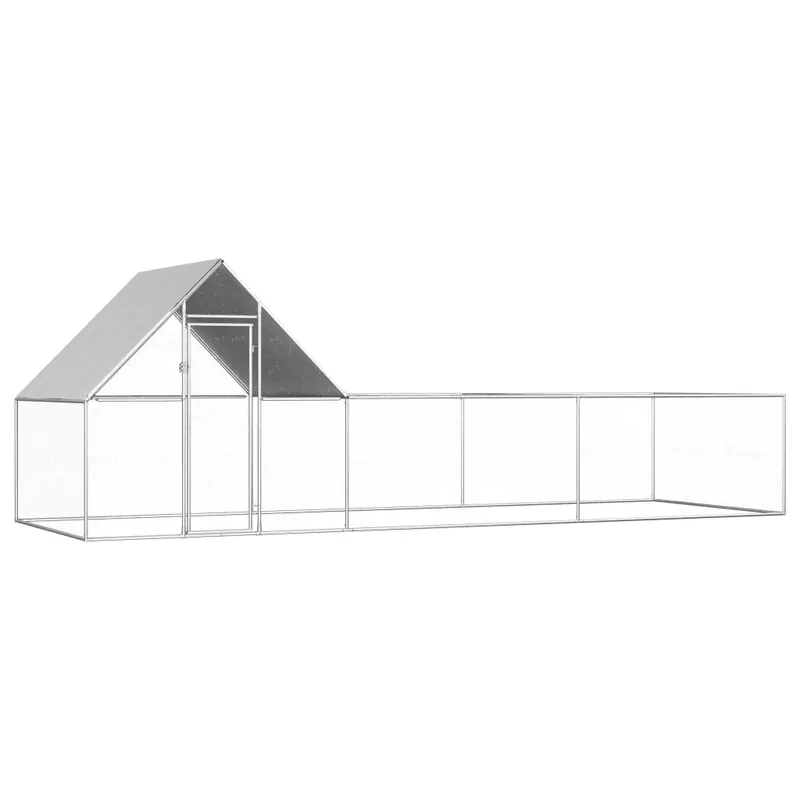 Bestseller Coteț pentru păsări, 6 x 2 x 2 m, oțel galvanizat