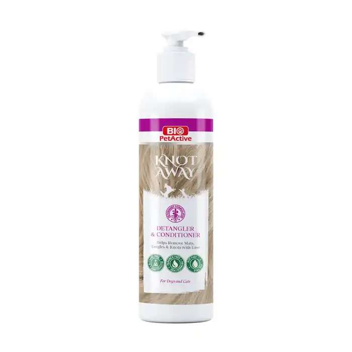 Preț redus Descalcitor si Balsam pentru blana, Bio PetActive, Knot Away Detangler & Conditioner, 250ml