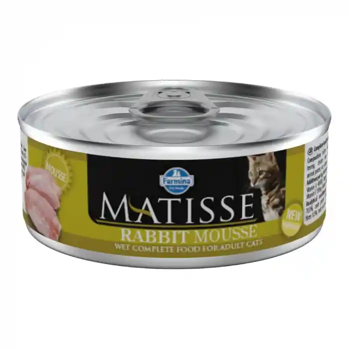 MATISSE Mousse, Hrana umeda pentru pisici adulte, Pate cu Iepure, 85g Preț redus