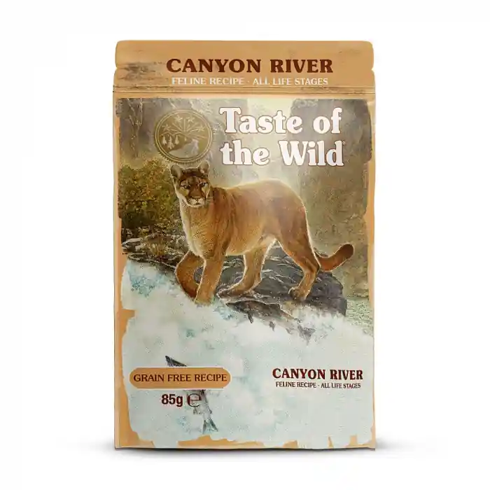 Cel mai bun preț Taste of the Wild, Plic, cu Pastrav, Cat Pouch All Life Stages, Canyon River, Hrana umeda pentru pisici, 85g